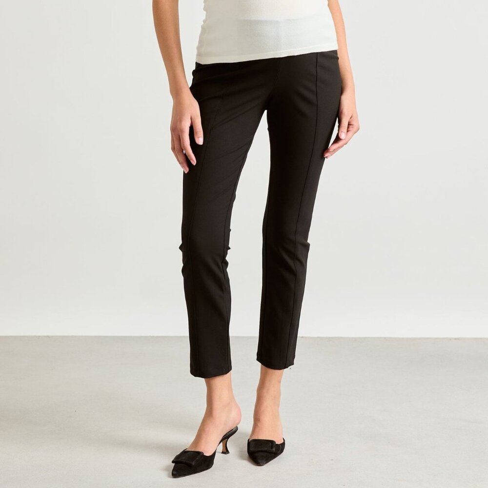 Hatch Black Slim Ankle Pants